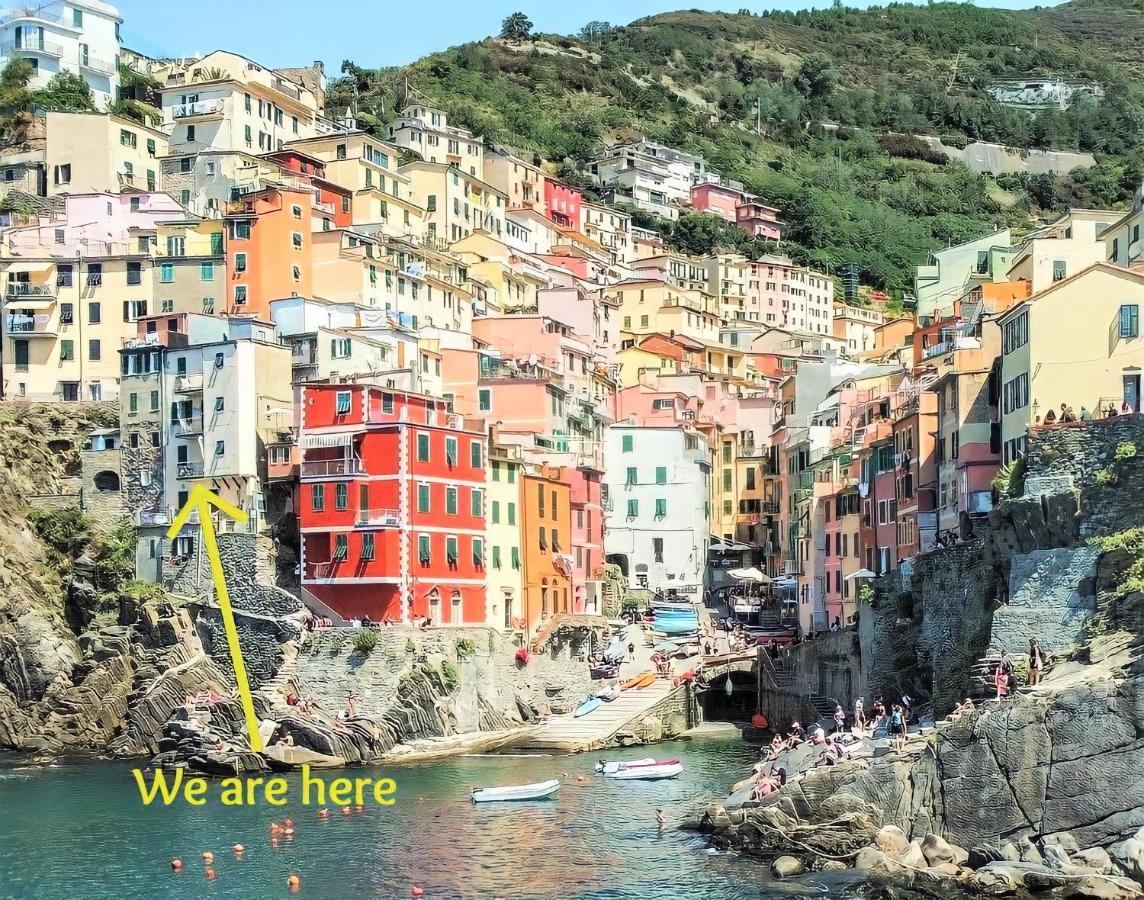 La Scogliera Apartment Stunning Sea View Riomaggiore Exterior foto